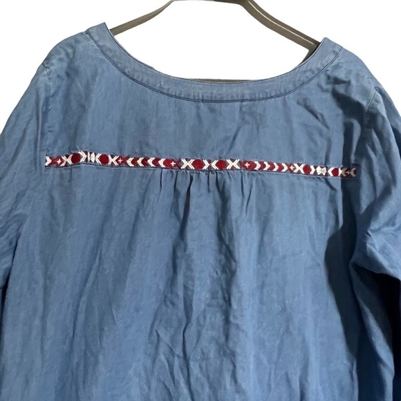 Avenue blouse boho embroidered 14/16 - Picture 4 of 7